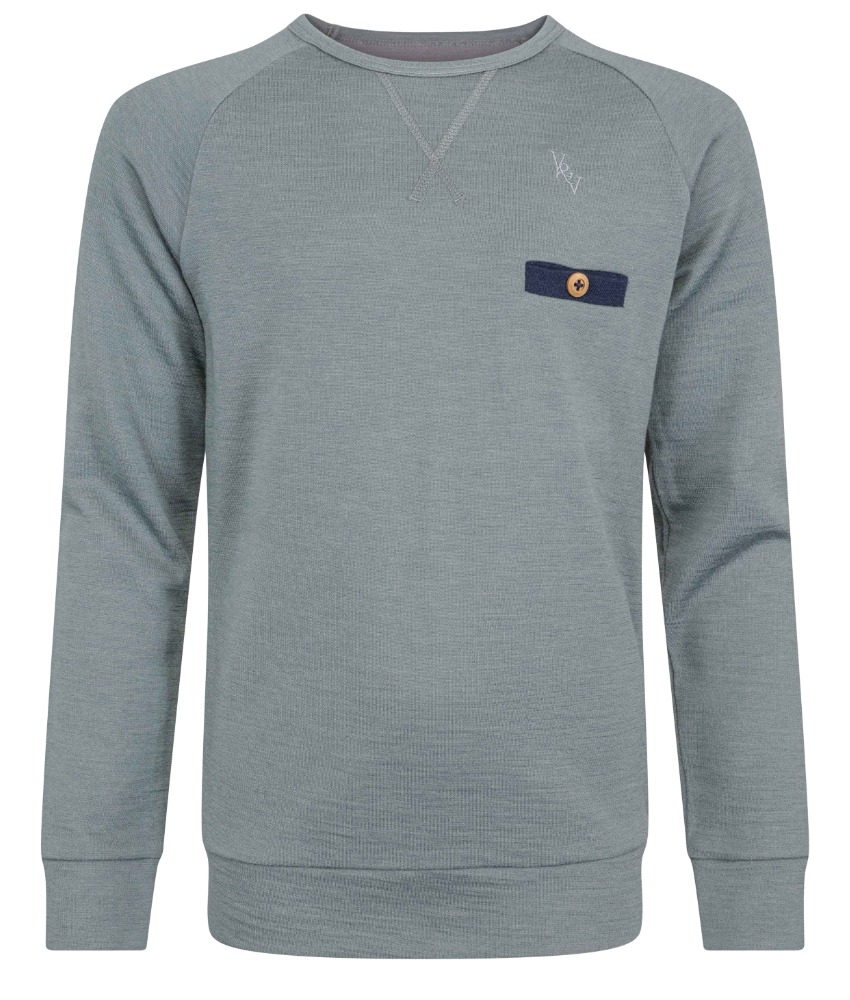 Vilje & Ve Magne genser ull/bambusviskose Green