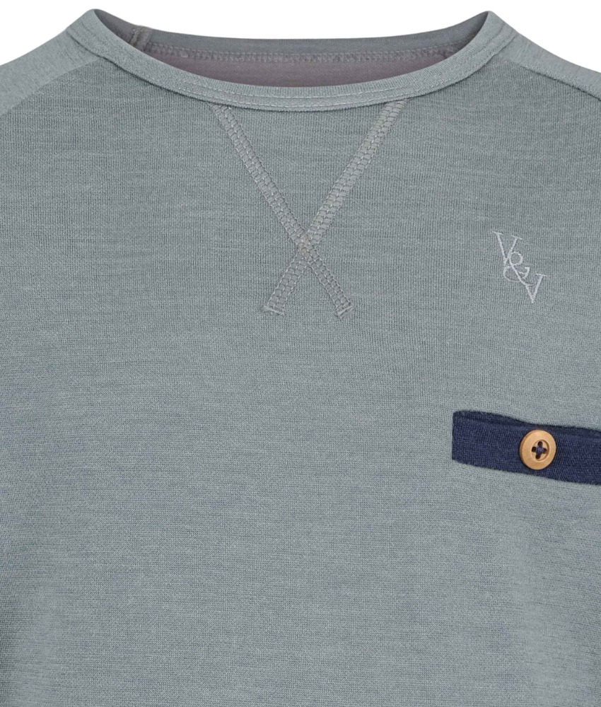 Vilje & Ve Magne genser ull/bambusviskose Green - Image 2