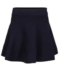 Tidløst A-formet skjørt fra Vilje og Ve i 100% myk, strikket ull som kombinerer komfort og eleganse. Chloe-skjørtet har en flatterende silhuett som faller pent og gir god bevegelsesfrihet.