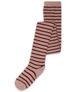 Strømpebukse i ull fra mp Denmark med striper. Danske mp er kjent for sitt design, gode passform og kvalitet. Laget av 80% ull, 17% polyamid og 3% elastan. Vaskes på ullprogram i vaskemaskinen med vaskemiddel for ull/silke. Sertifisert med Standard 100 fra OEKO-TEX®.