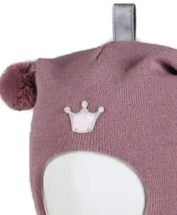 Alternative view of KIVAT foret balaclava i ull to dusker krone Gammelrosa