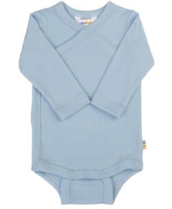 Joha omslagsbody merinoull Blue