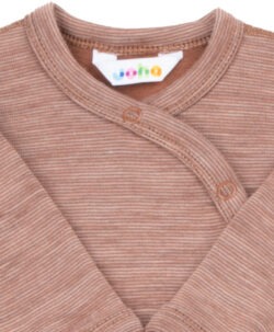 Alternative view of Joha ullsett omslagsbody og bukse med fot Rust Melange