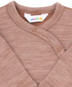 Alternative view of Joha ullsett omslagsbody og bukse med fot Rust Melange