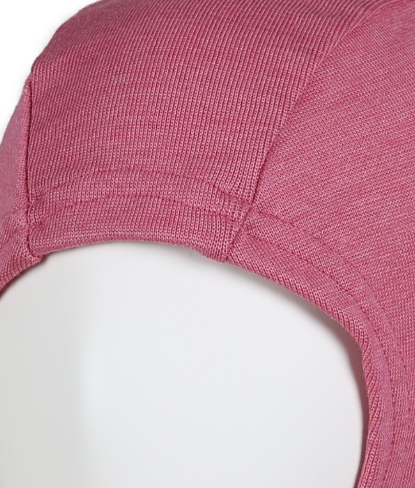 KIVAT balaclava ull/silke mørk rosa - Image 2