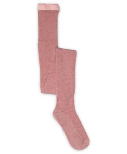 MP Denmark Celeste ribb strømpebukse glitter Vintage Rose