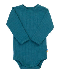Joha body ribb merinoull Turquoise