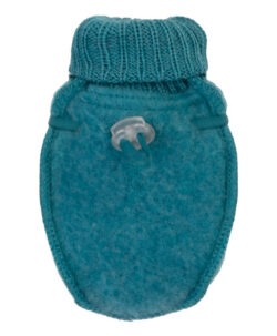 Joha ullfleece votter 100% soft merino Turquoise