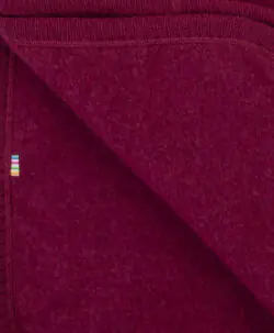 Joha ullfleece babyteppe 100% soft merino Wine Melange