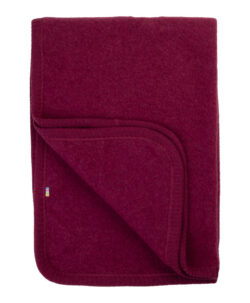 Joha ullfleece babyteppe 100% soft merino Wine Melange