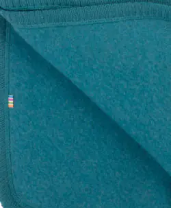 Joha ullfleece babyteppe 100% soft merino Turquoise