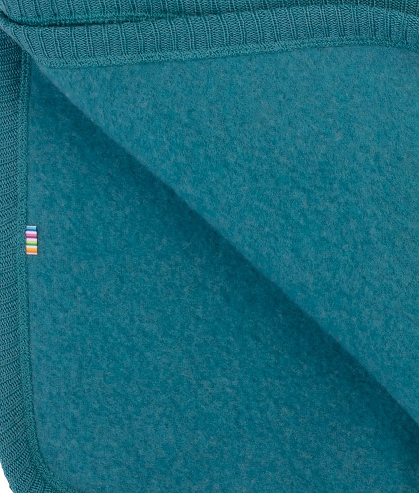 Joha ullfleece babyteppe 100% soft merino Turquoise