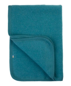Joha ullfleece babyteppe 100% soft merino Turquoise