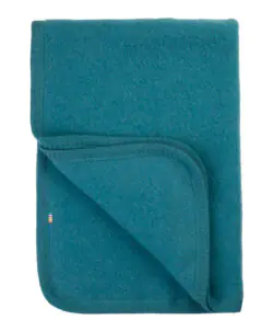 Joha ullfleece babyteppe 100% soft merino Turquoise