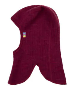 Joha balaclava dobbelt lag ull Wine Melange